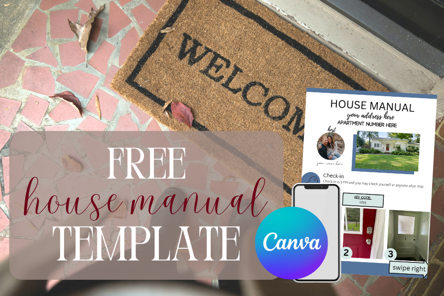 house manual template free