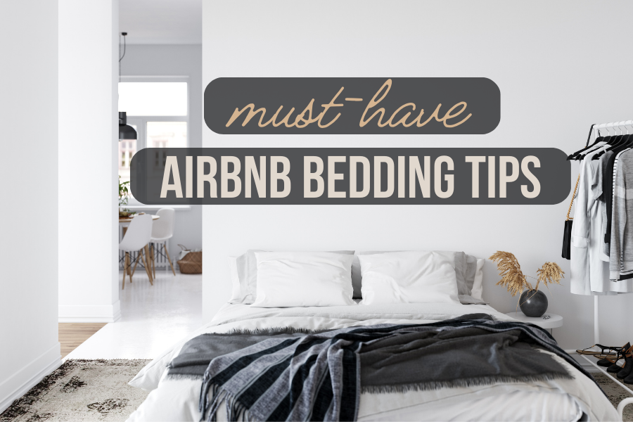 airbnb bedding tips