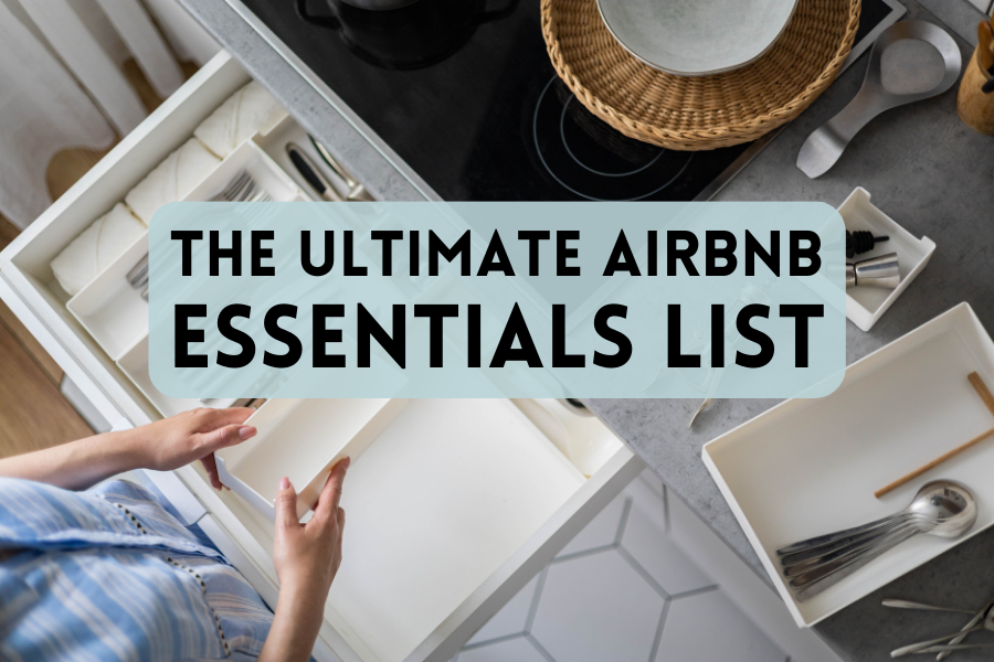 The Airbnb Essentials List Every Host Needs: A Complete Printable ...